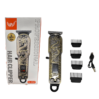 Máquina Aparador De Pelo Cabelo E Barba Profissional Dragão