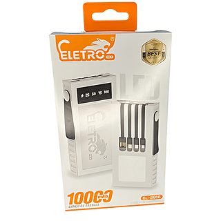 Power Bank 10000mAh Com Lanterna