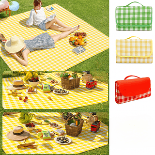 Tapete Impermeável para Pequenique/Praia (VARIADOS) 200x200cm