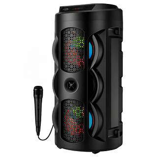 Caixa Som Bluetooth Torre Portátil Fm Mp3 Usb Sd C20W