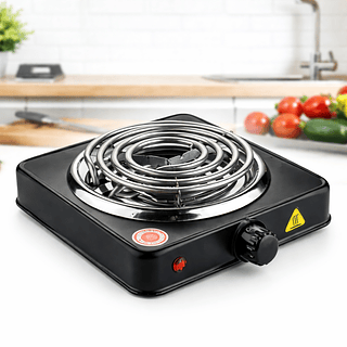 Fogão Elétrico Cooktop 1 Boca 1000w 220V Camping Portátil Linha Premium