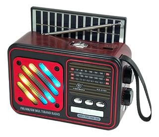 Rádio Portátil Kapbom Ka- Carregamento Por placa Solar