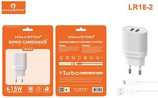 Carregador de saquinho 15W 2 USB IPHONE