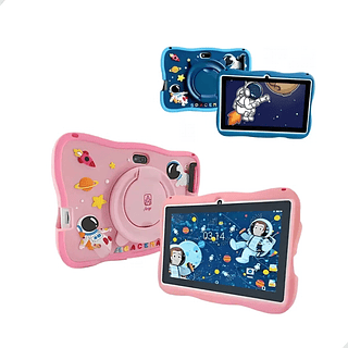 Tablet 8 polegada 4+64gb Infantil Kids Astronauta