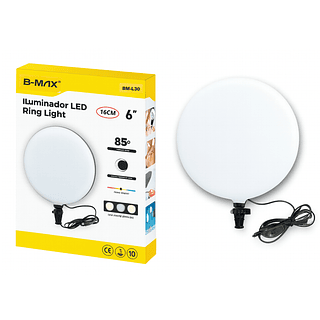 Iluminador LED Ring Light 16cm 6 Polegadas