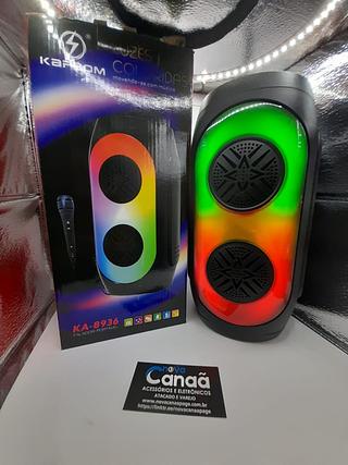 Caixa de som KAPBOM Led's Coloridas