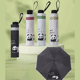 Guarda Chuva Dobrável Panda
