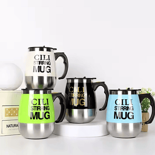 Caneca com mixer misturador Automático 400ML (SEM GARANTIA)