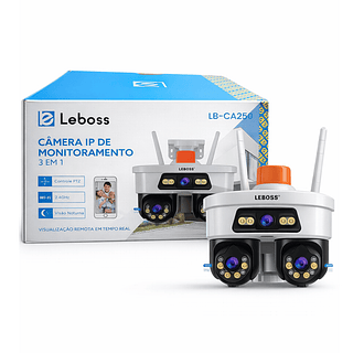 Camera de Monitoramento Inteligente 3 em 1 Leboss