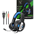 HEADSET GAMER VERDE RGB