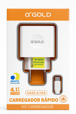 Carregador Rápido 2USB 4.1