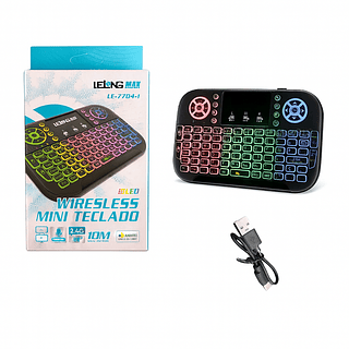 Mini Teclado Wireless Controle Sem Fio Para Smart Tv