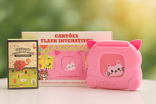 Brinquedo Educativo Tradutor com ensino por voz Gatinho (SEM GARANTIA)