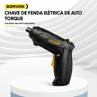 Chave de Fenda Elétrica 12pç 3.6v