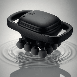 Massageador Portátil Profissional 16 Cabeças 99 Níveis 2000mAh