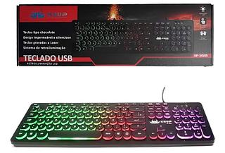 Teclado com Led