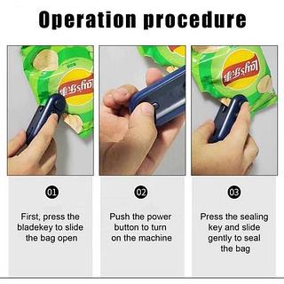 Mini Selador de saco portatil RECARREGAVEL