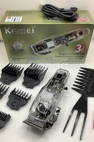 Máquina KEMEI transparente