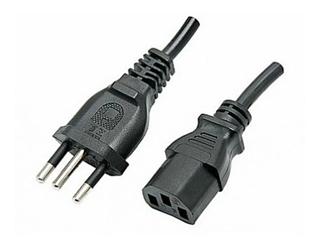 Cabo De Força Grosso Energia Padrão Novo P/ Monitor/pc 1.8M