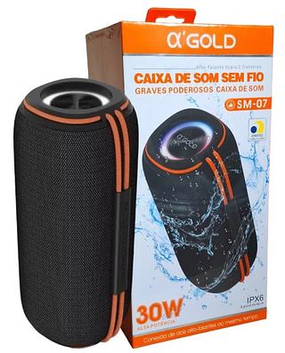 Caixa de som bluetooth sem fio potencia 30W