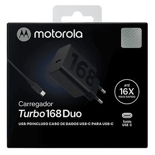 Carregador Turbo 168W DUO