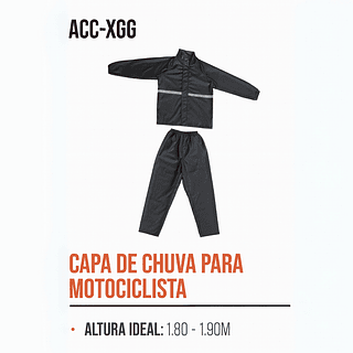 Capa De Chuva Roupa Para Motoqueiros Ciclistas Impermeável