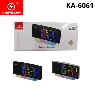 Relogio electronico criativo elegante