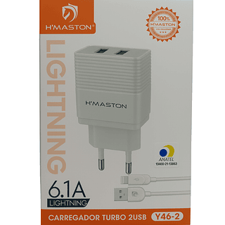 Carregador Turbo 2USB IPHONE 6.1