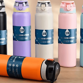 Garrafa Térmica Xuanrunda Vacuum Cup 800ML