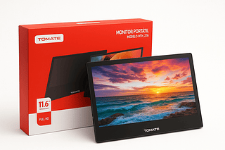 Monitor Portátil Tela Touch Screen Tomate 11.6 Polegadas