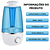 Umidificador De Ar Aromatizador Tanque De Água Grande De 2l