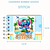 Caderno de Colorir Stitch (Bobbie Goods) AZUL GROSSU
