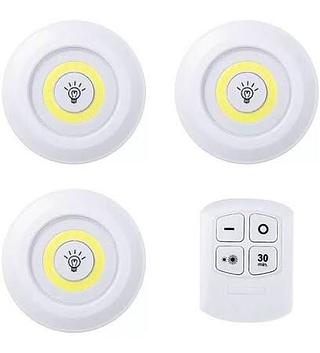 kit luminaria com controle 4em1