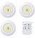 kit luminaria com controle 4em1