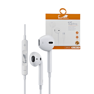 Fone De Ouvido Tipo-c Com Microfone ELETRO