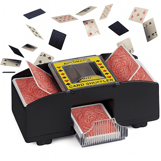 Embaralhador De Cartas Até 2 Baralhos Automatico P/ Poker