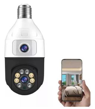 Camera WiFi LÂMPADA DUPLA / CAMERA INTERNA