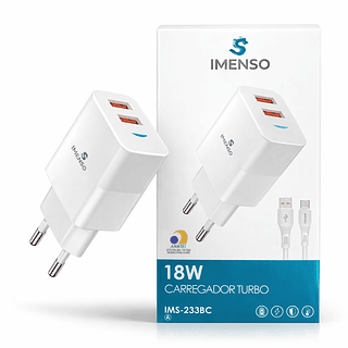 CARREGADOR TURBO TIPO C (18W)