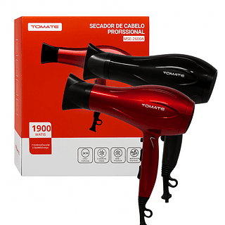 Secador de Cabelo profissional 1900watts TOMATE 110V