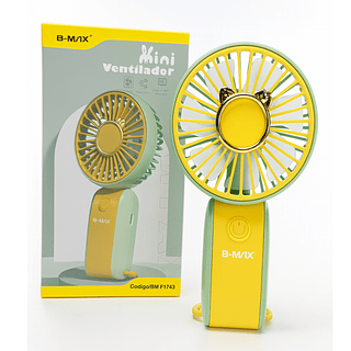 Mini Ventilador Portátil Recarregável B-MAX