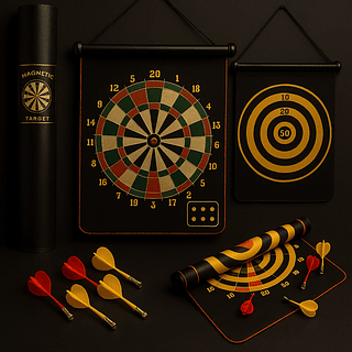 Jogo Alvo de Dardos Magnético com 4 Dardos (SEM TROCA) POLEGADAS 12"
