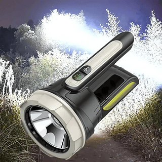 Lanterna de LED com Luz Lateral