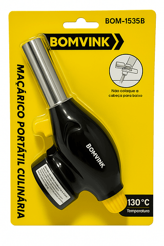 Maçarico CULINARIO portatil (foto ilustrativa modelo pode ir com poucos detalhes diferentes)