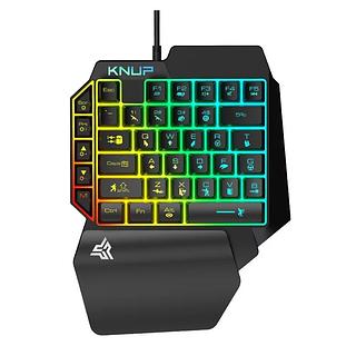 Mini Teclado Gamer Uma Mão 39 teclas