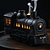 Umidificador e Difusor de aromas de Trem com led
