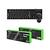 Kit Mouse e Teclado VERDE