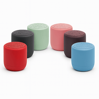 Mini Caixa de Som Bluetooth Portátil SD USB AUX (CORES VARIADAS)
