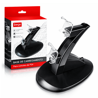 Base de Carregamento para 2 Controles de PS4 ÍPEGA