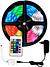 Fita Led 12V/DC 5M RGB (FONTE PEQUENA)