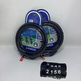Cadeado de bicicleta com código